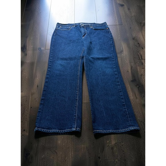 Levi's Other - Levi's 514 Straight Jeans Mens 38x30 Blue Denim Premium Stretch Casual Classic